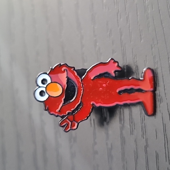 Sesame Street | Jewelry | Sesame Street Elmo Inspired Enamel Pin | Poshmark